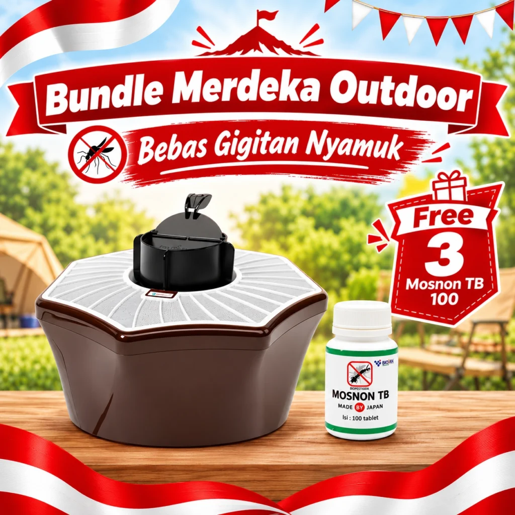 BG Mosquitaire, Mosnon TB, BG Home, dan Hoy Hoy Glue Trap untuk perlindungan rumah dari nyamuk