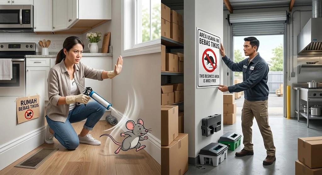 Cara Mencegah Tikus Masuk ke Area Rumah dan Usaha