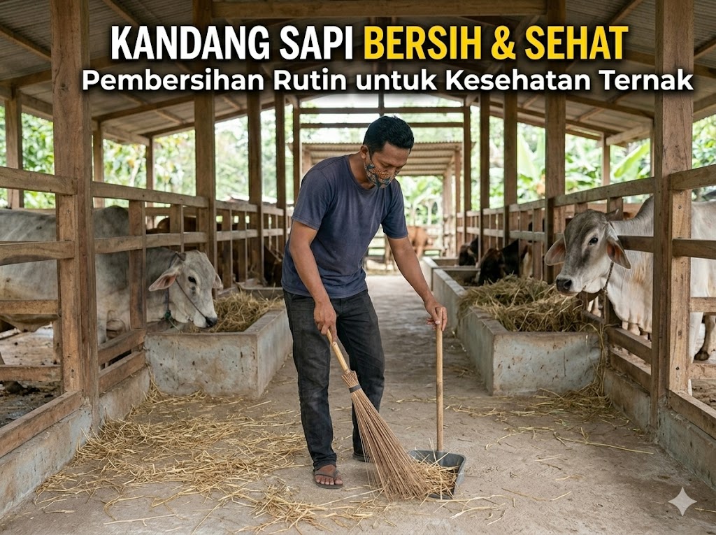Cara Menjaga Kebersihan Kandang untuk Mencegah Hama dan Parasit