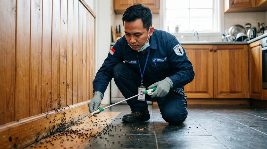 Mengapa Semut Selalu Kembali Meski Sudah Dibasmi