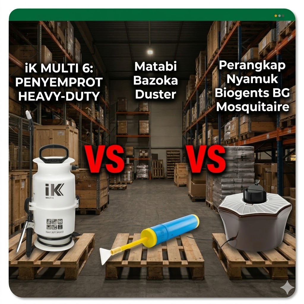 Perbedaan Metode Semprot, Dusting, dan Perangkap dalam Pengendalian Hama