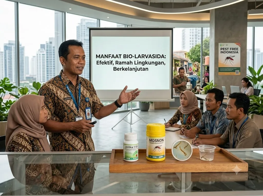 Keunggulan Larvasida Biologis dalam Pengendalian Nyamuk yang Lebih Ramah Lingkungan