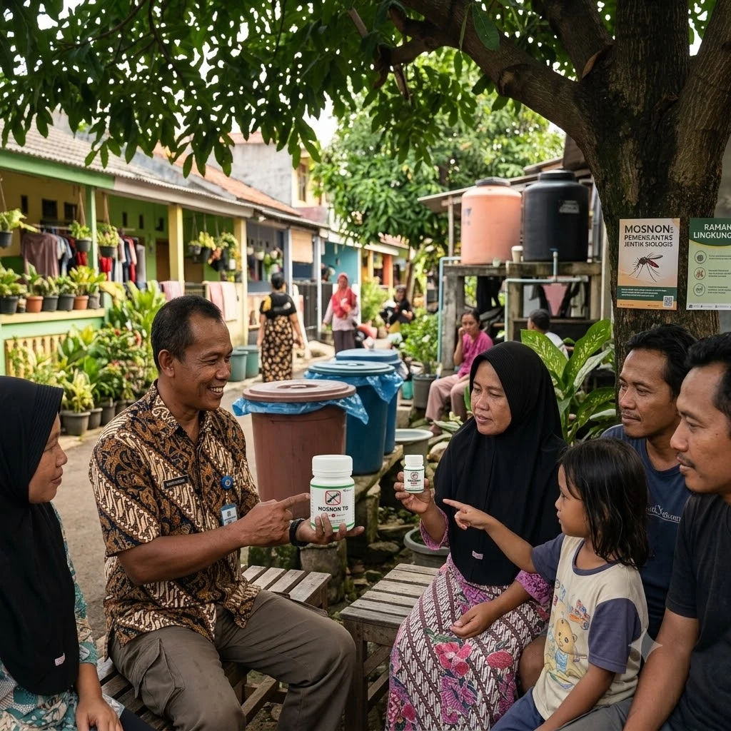 Larvasida Biologis untuk Pengendalian Nyamuk Ramah Lingkungan