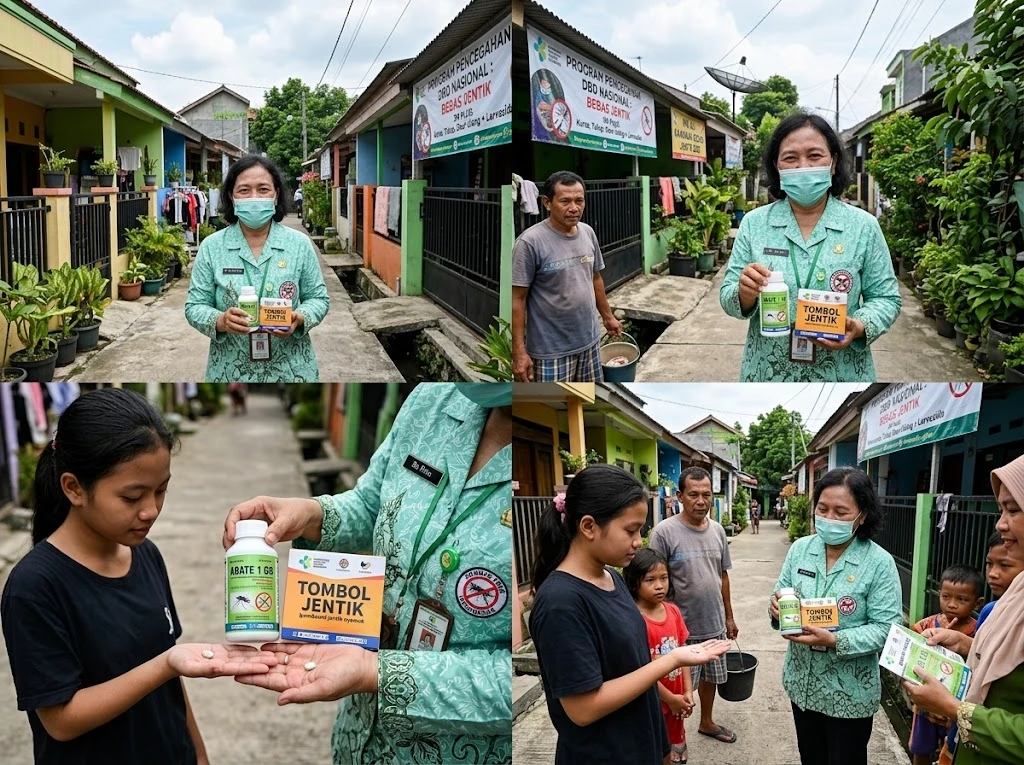 Peran Larvasida dalam Program Pemerintah Pemberantasan DBD