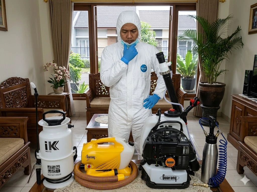 Cara Memilih Alat Semprot yang Tepat untuk Pest Control dan Sanitasi