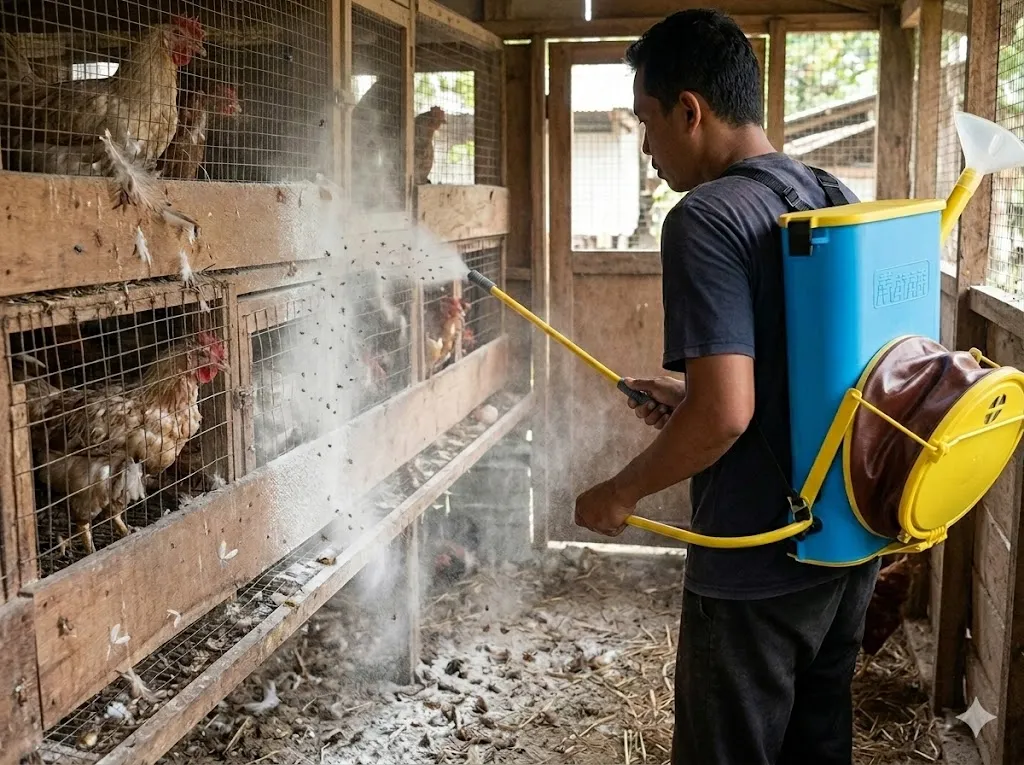 Jenis Parasit yang Sering Menyerang Kandang Ayam, Sapi, dan Kambing