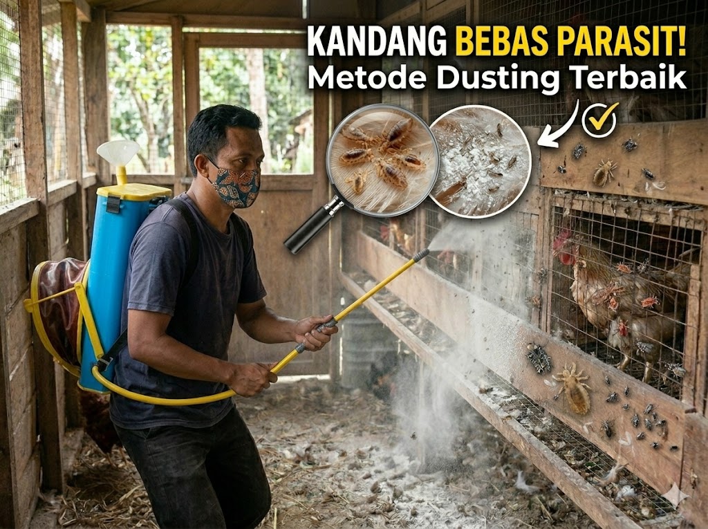 Kenapa Kandang Ternak Mudah Menjadi Sarang Parasit dan Serangga